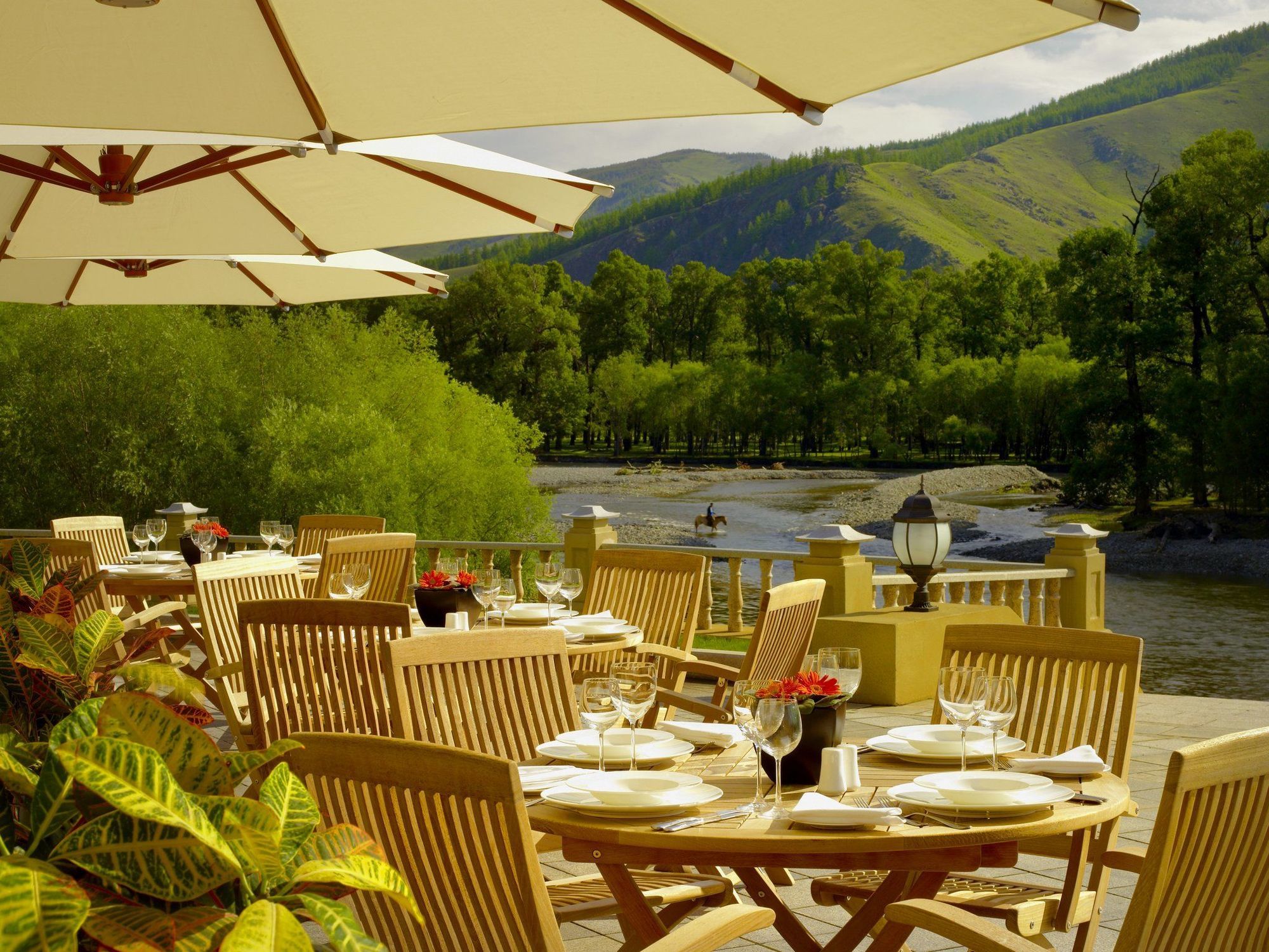 Terelj Hotel & Spa Ulan Bator Restaurang bild